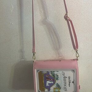 Disney Aristocats Pink Crossbody Bag